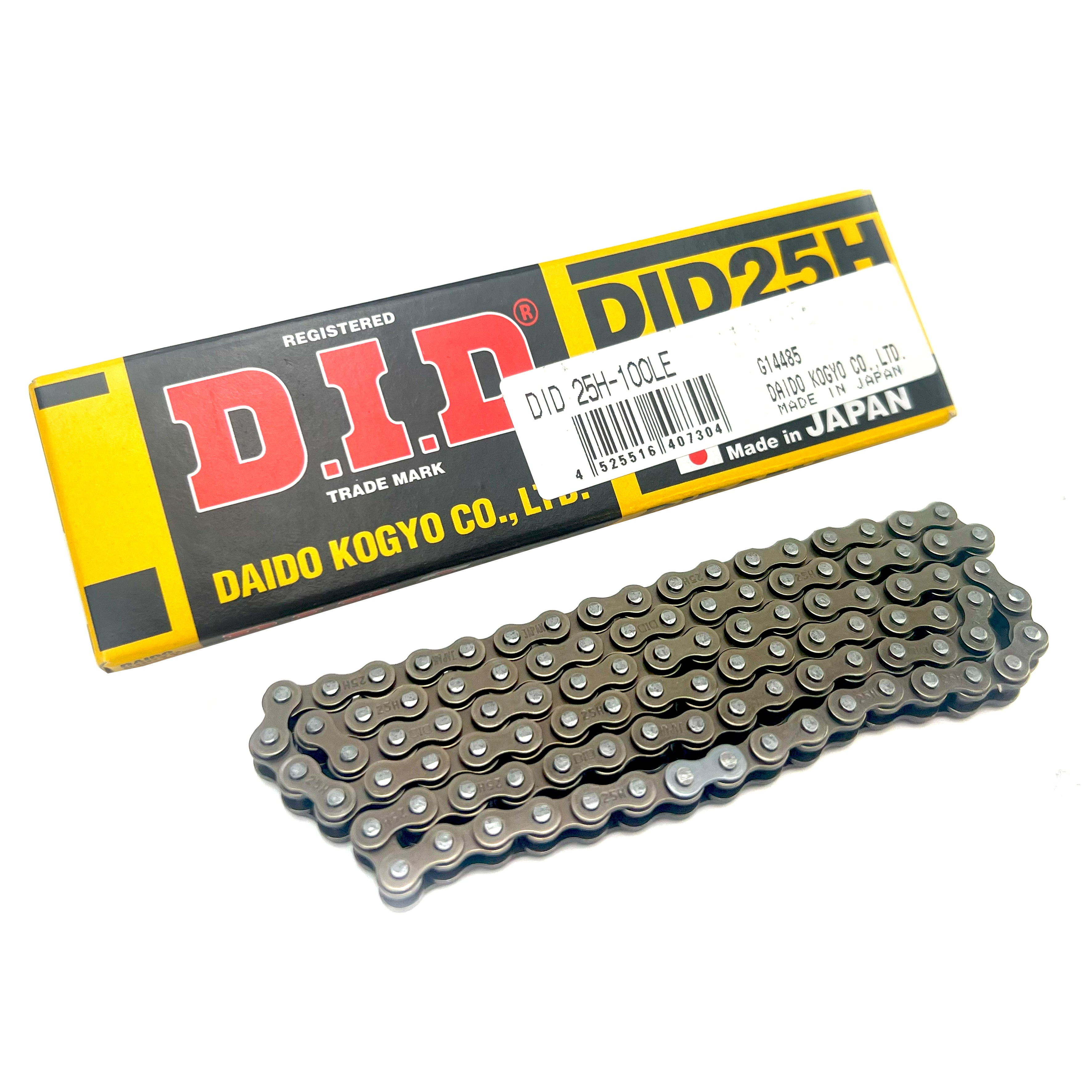 CAM CHAIN DID 25H x 80 LINKS, DID-C-25H080, 4525516407205