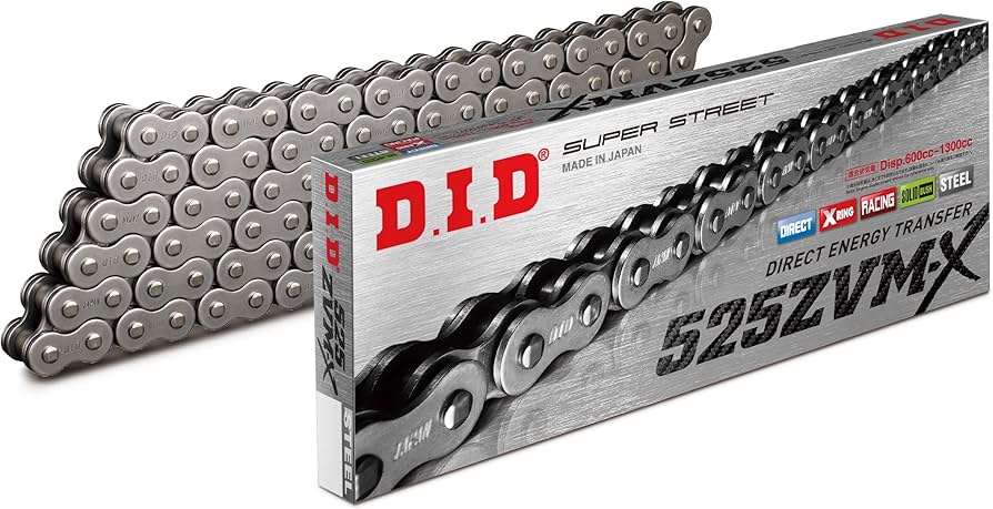 DID 525ZVM-X BLACK CHAIN 110L DID525ZVMX110