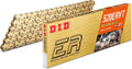 DID 520ERVT X-RING CHAIN 120L, GOLD & GOLD LINKS, DID520ERVTGG120