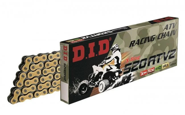 DID 520ATV 130L X-RING CHAIN [FJ] DID520ATV2GB130