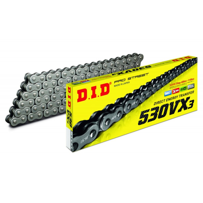 DID 530/50VX X-RING CHAIN 110L, DID530VX3110ZB