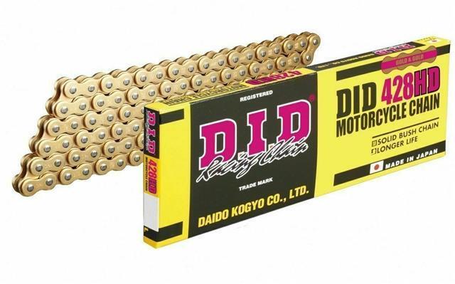 DID 428HD CHAIN 118L GOLD [RJ] DID428HDGG118