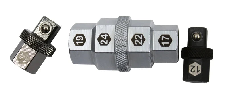 Multiple Hexagon Socket for Wheel Pins 12mm - 24mm - Beta Tools 3075/CM
