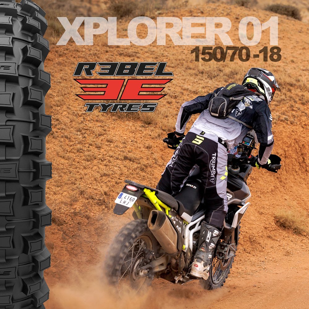 Rebel Xplorer 01 Evo en talla 150/70 -18