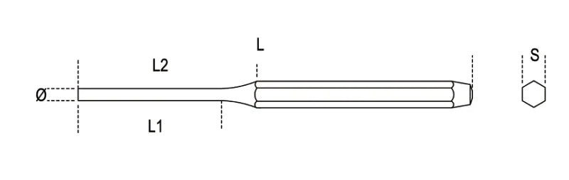 Drift Punch 3mm - Beta Tools 30 3