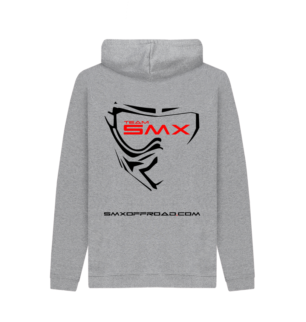 Light Heather Printed Hoody Back
