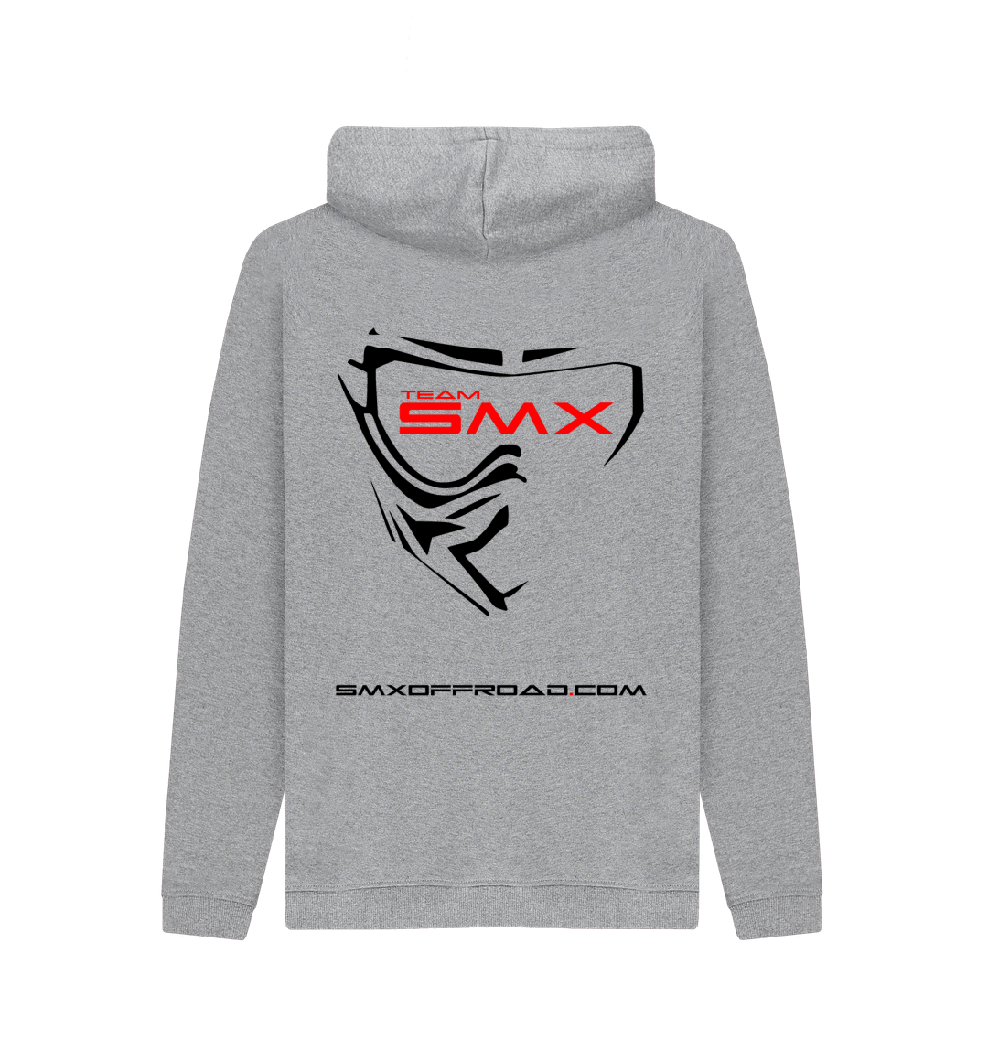 Light Heather Printed Hoody Back
