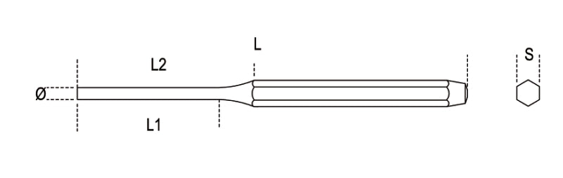 Centre Punch 3mm - Beta Tools 32 3