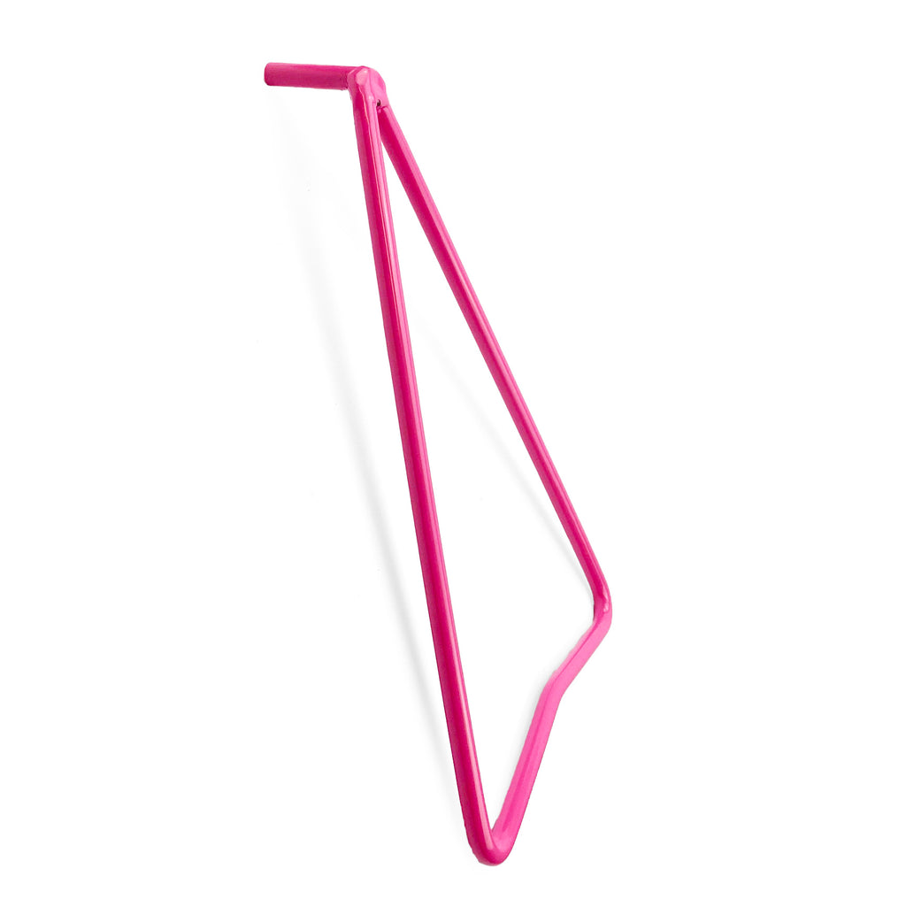 TRIANGLE SIDE PROP STAND PINK, KAWASAKI 34024-1252 KX 125>500