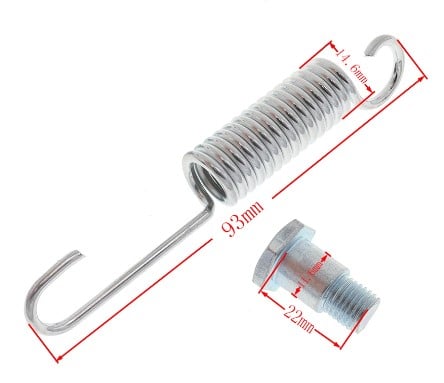 90mm SPRING & PIVOT SIDESTAND CRF50 TTR LIFAN YX ZONSGHEN SSR DIRT PIT BIKE