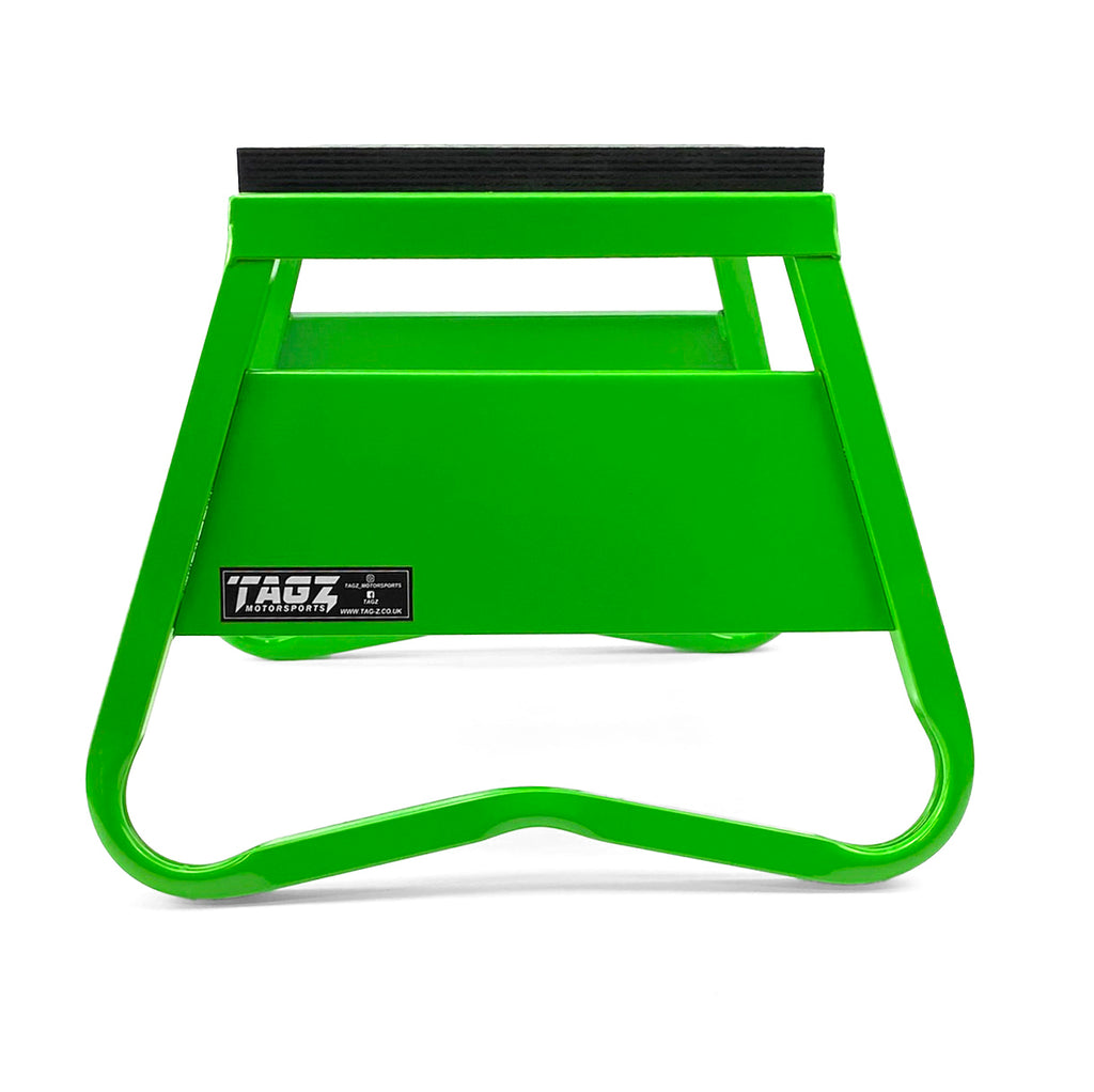 HEAVY DUTY STEEL BOX STAND MX, SMALL / 300mm HIGH MX STAND, GREEN