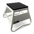HEAVY DUTY STEEL BOX STAND MX, SMALL / 300mm HIGH MX STAND, WHITE