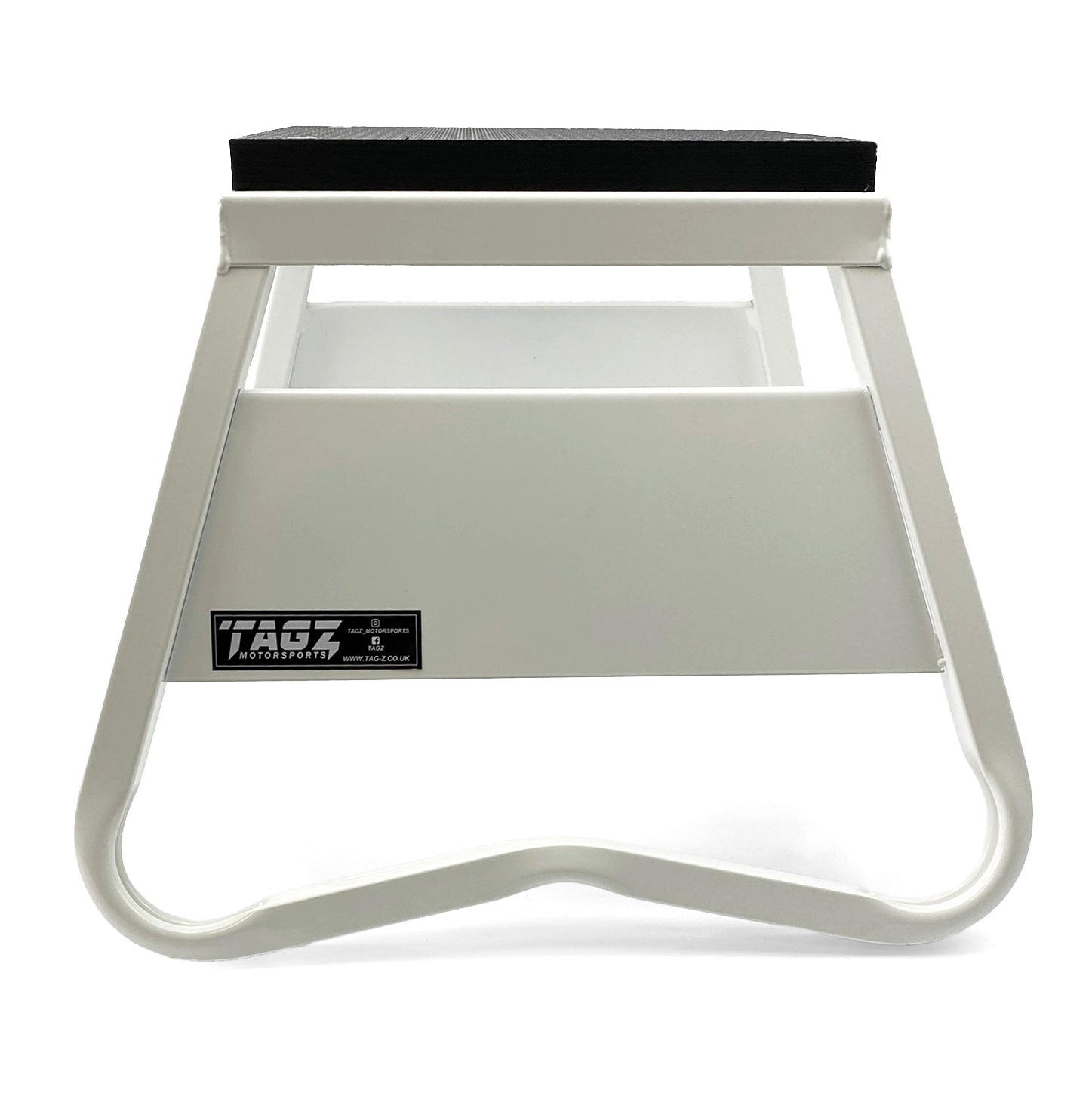 HEAVY DUTY STEEL BOX STAND MX, SMALL / 300mm HIGH MX STAND, WHITE