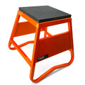 HEAVY DUTY STEEL BOX STAND MX, MEDIUM / 380mm HIGH MX STAND, ORANGE