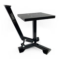ELITE TRIPOD POP UP STAND, BIG FEET / GLOSS BLACK / TAG-Z, MX STAND PIT PADDOCK ENDURO