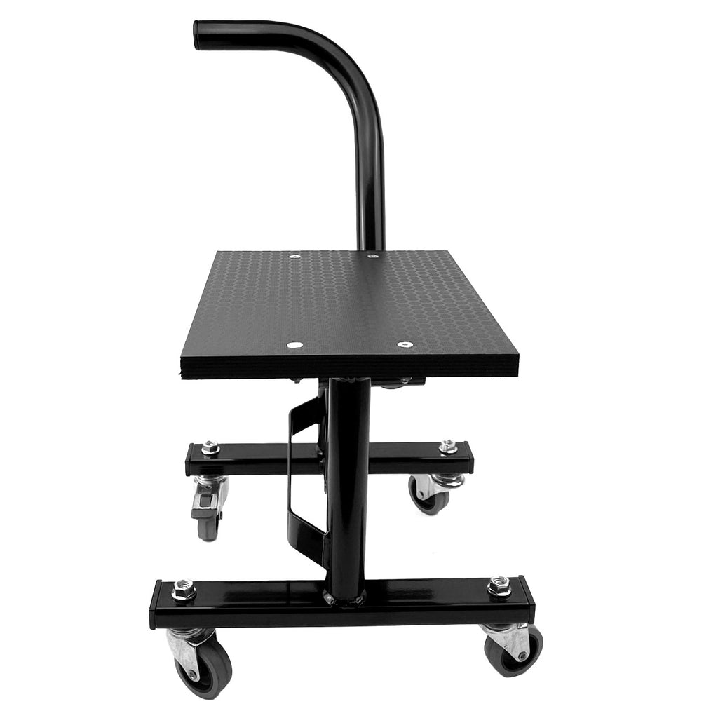 HD JACK-UP-STAND TWIN LEG v5, WHEEL ABOUT JACK-UP-STAND, MX & ENDURO 125>625CC BIKES