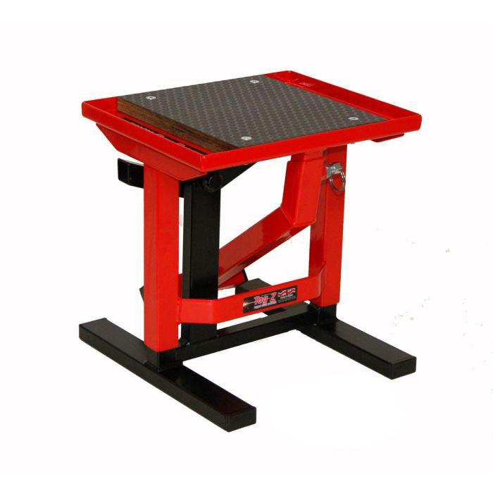 HD SUPER LIFT TWIN LEG STAND, RED, TOP QUALITY TAG-Z STAND