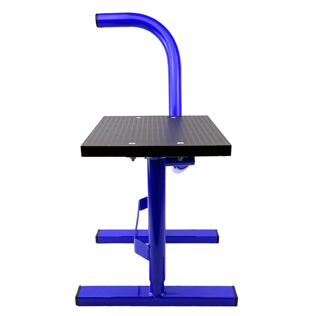 HD JACK-UP-STAND TWIN LEG v5, MX & ENDURO 125>625CC BIKES, LARGE STAND 440mm HIGH MX