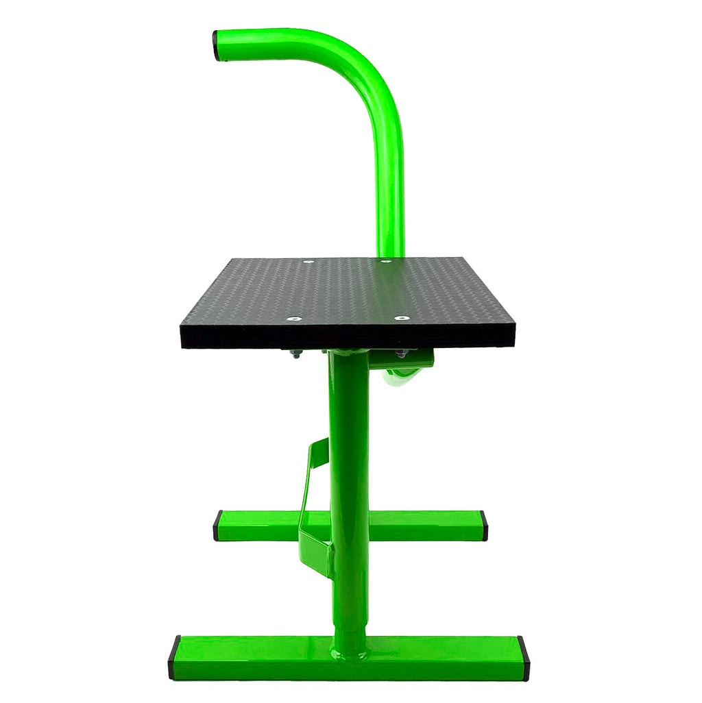 HD JACK-UP-STAND TWIN LEG v5, MX & ENDURO 125>625CC BIKES, LARGE STAND 440mm HIGH MX