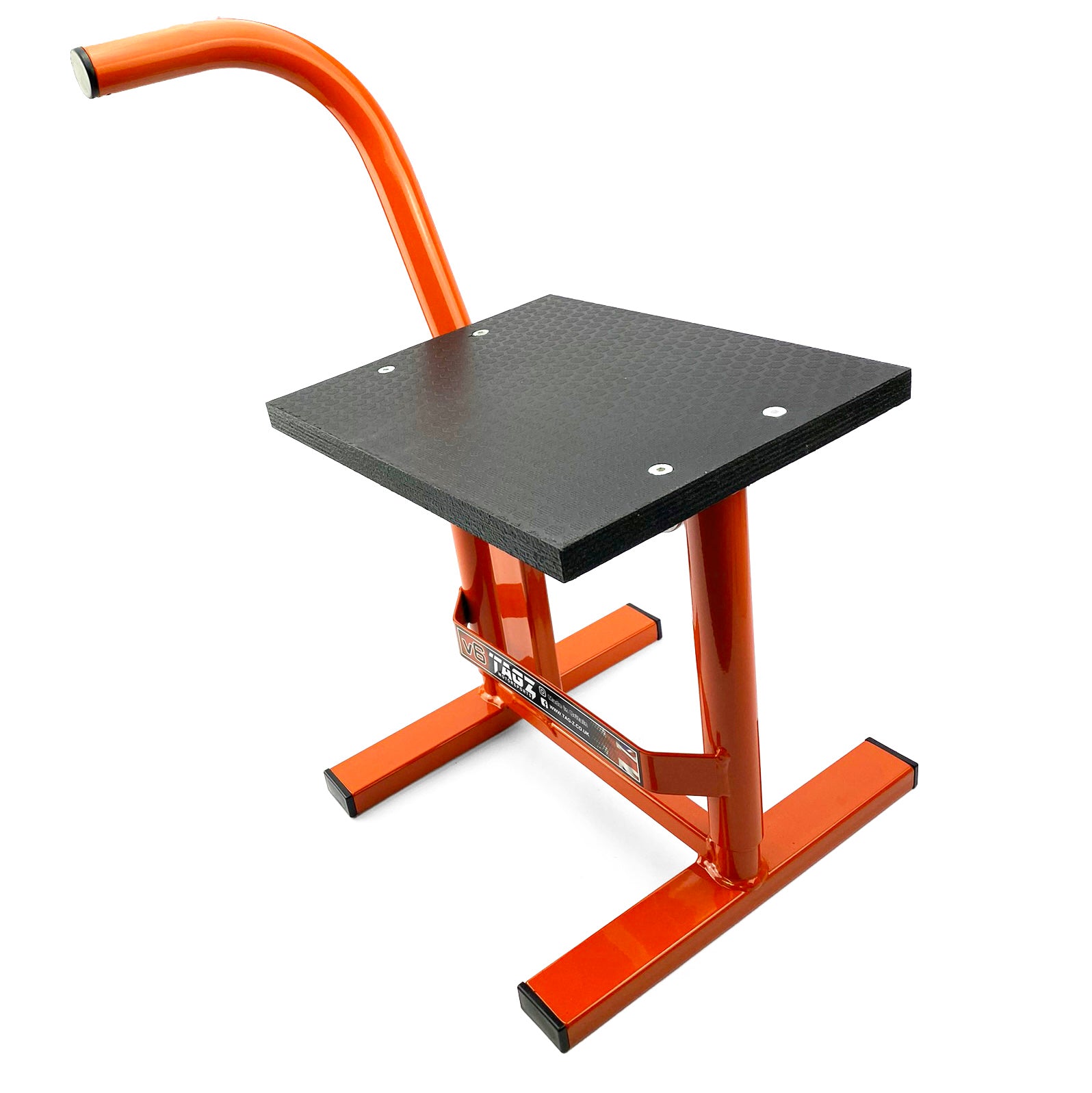 HD JACK-UP-STAND TWIN LEG v5, MX & ENDURO 125>625CC BIKES, LARGE STAND 440mm HIGH MX