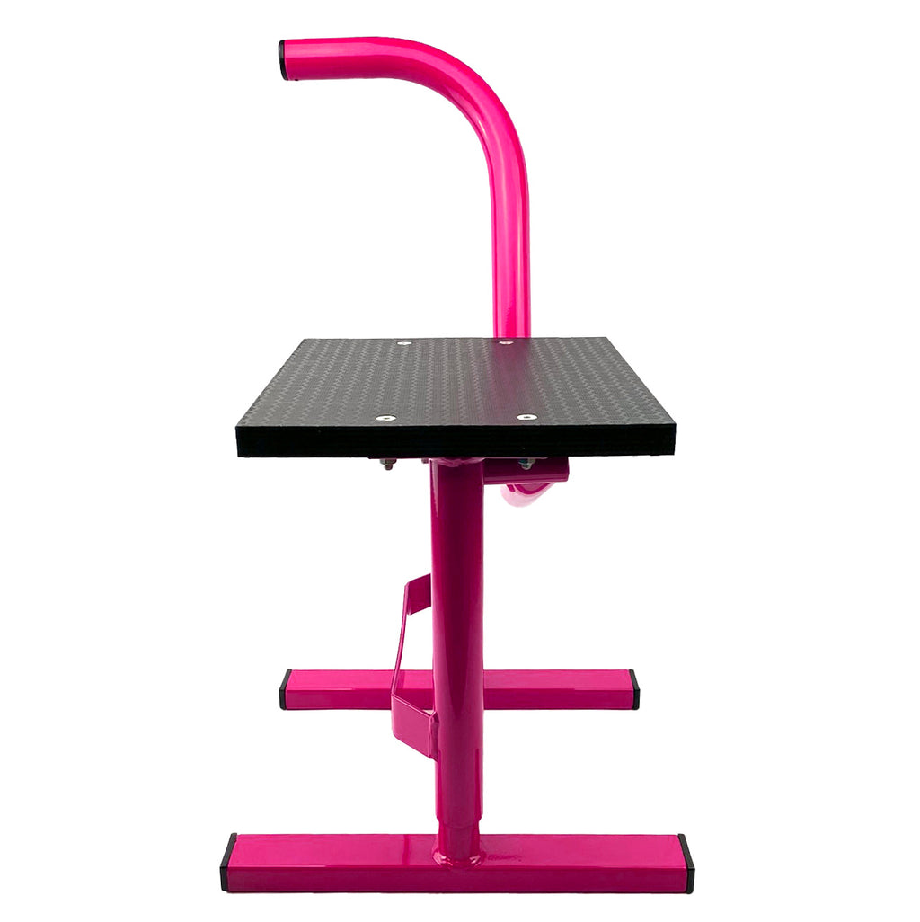 HD JACK-UP-STAND TWIN LEG v5, MX & ENDURO 125>625CC BIKES, LARGE STAND 440mm HIGH MX