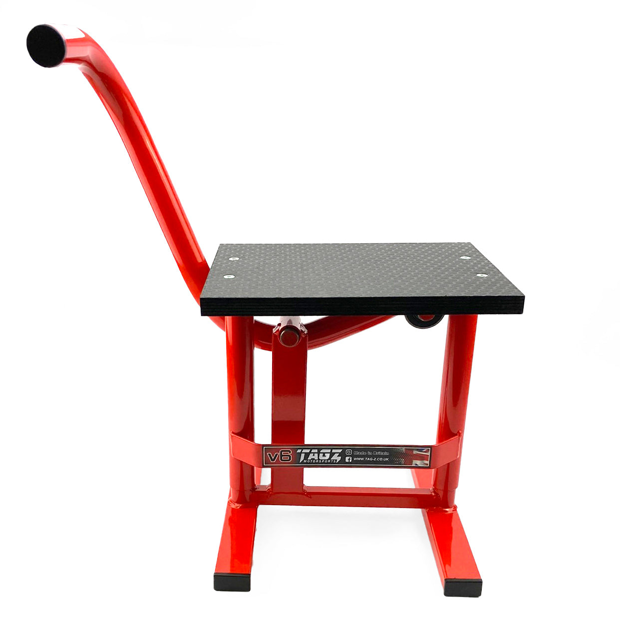 HD JACK-UP-STAND TWIN LEG v5, MX & ENDURO 125>625CC BIKES, LARGE STAND 440mm HIGH MX