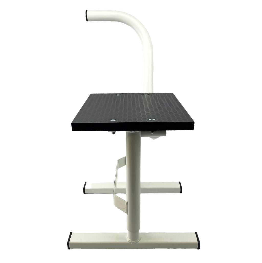 HD JACK-UP-STAND TWIN LEG v5, MX & ENDURO 125>625CC BIKES, LARGE STAND 440mm HIGH MX