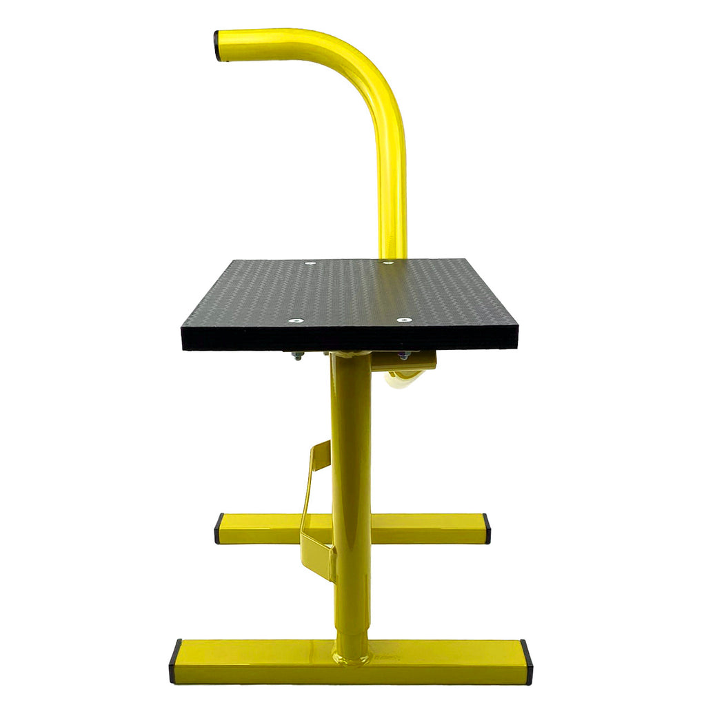 HD JACK-UP-STAND TWIN LEG v5, MX & ENDURO 125>625CC BIKES, LARGE STAND 440mm HIGH MX