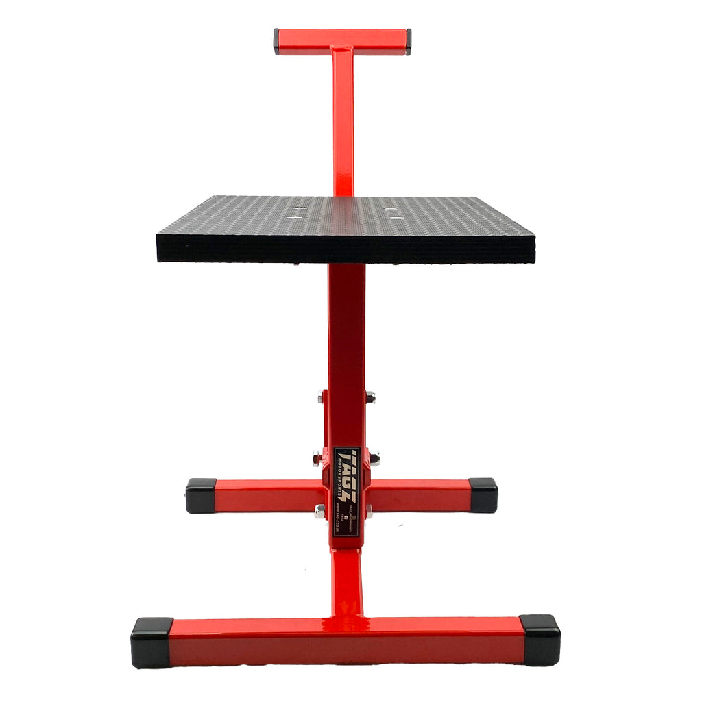 Tag-Z STEP-UP MX STAND, SINGLE LEG STAND RED