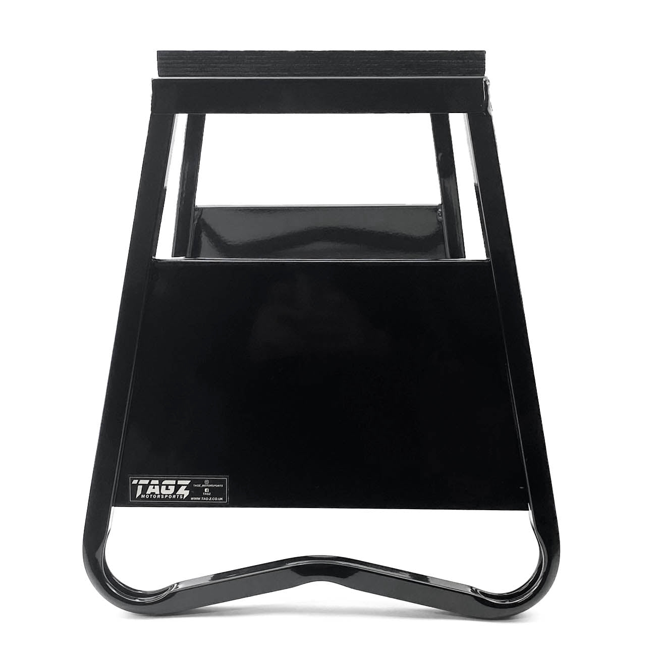 HEAVY DUTY STEEL BOX STAND MX, LARGE / 430mm HIGH MX STAND, THIS STAND DOESN'T COME WITH THE MOTO STICKER NOW