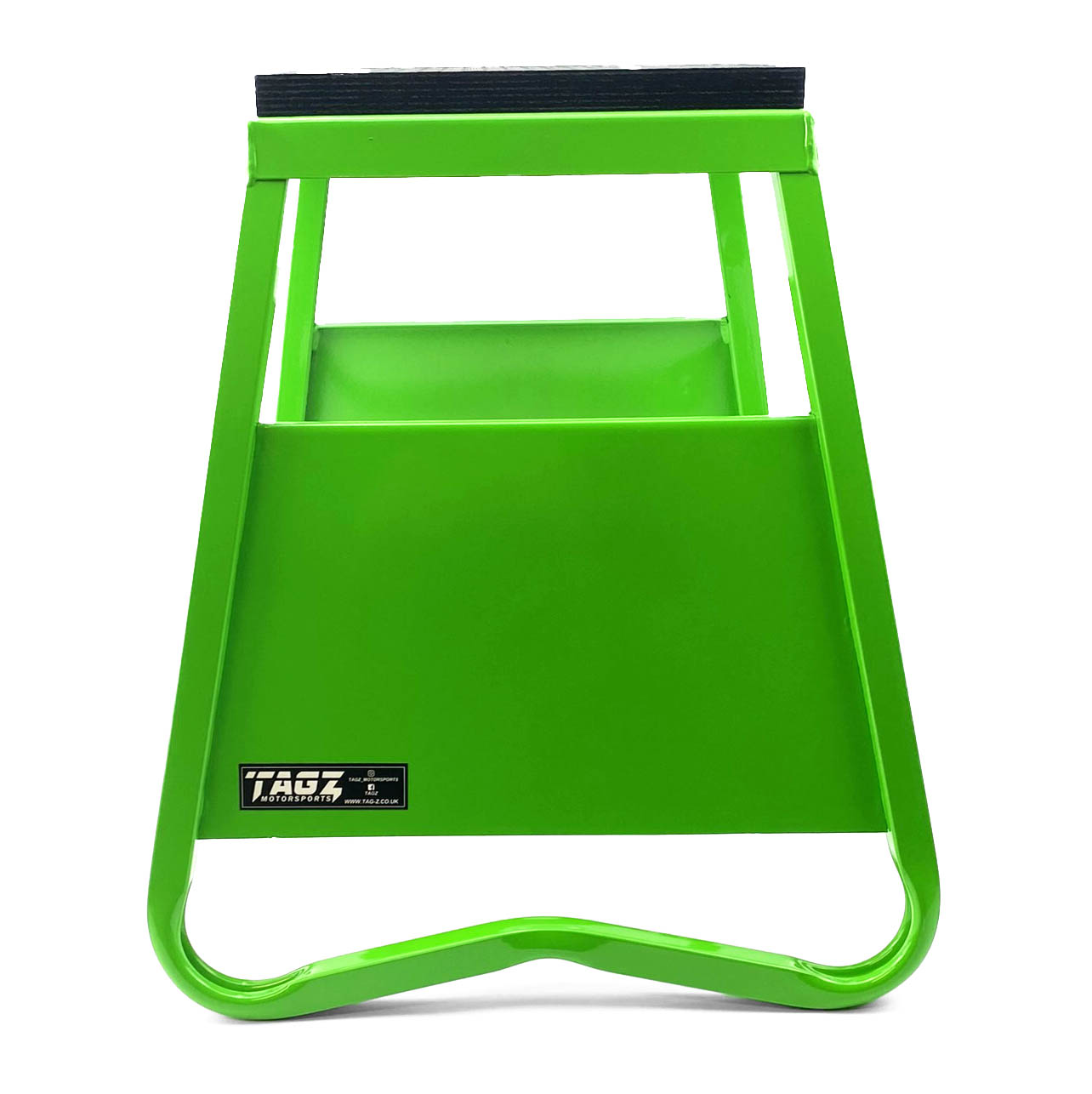 HEAVY DUTY STEEL BOX STAND MX, LARGE / 430mm HIGH MX STAND, THIS STAND DOESN'T COME WITH THE MOTO STICKER NOW