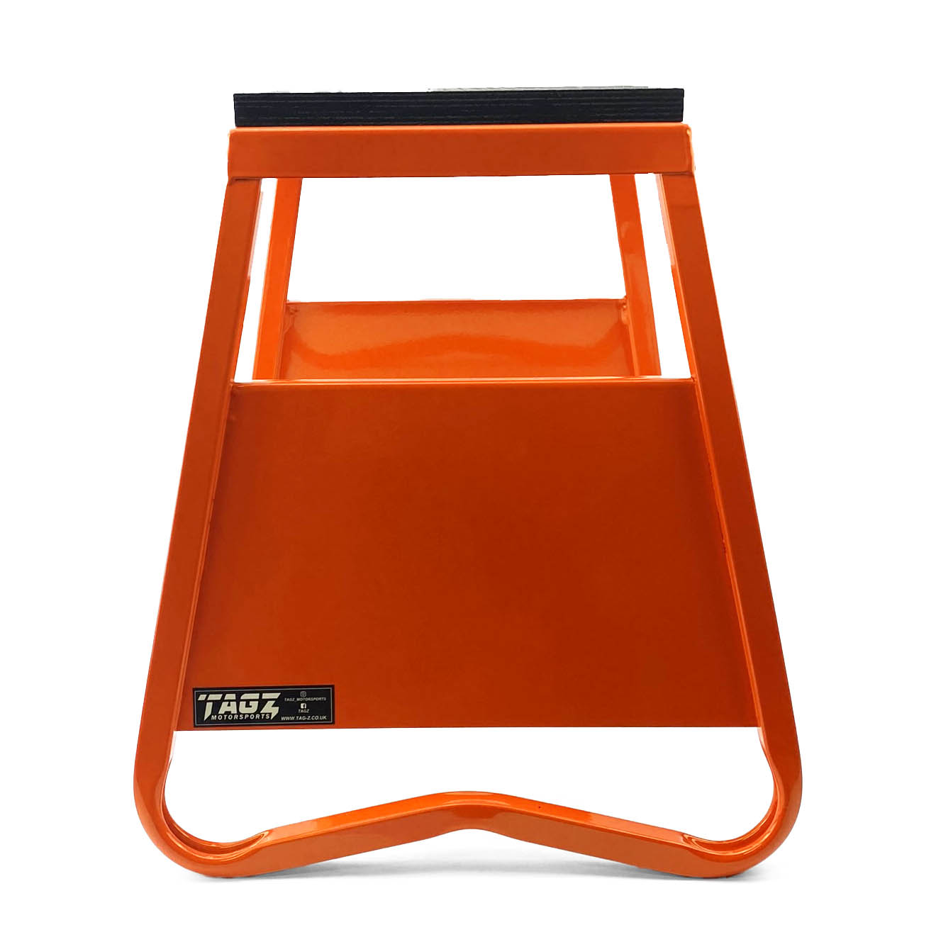 HEAVY DUTY STEEL BOX STAND MX, LARGE / 430mm HIGH MX STAND, THIS STAND DOESN'T COME WITH THE MOTO STICKER NOW