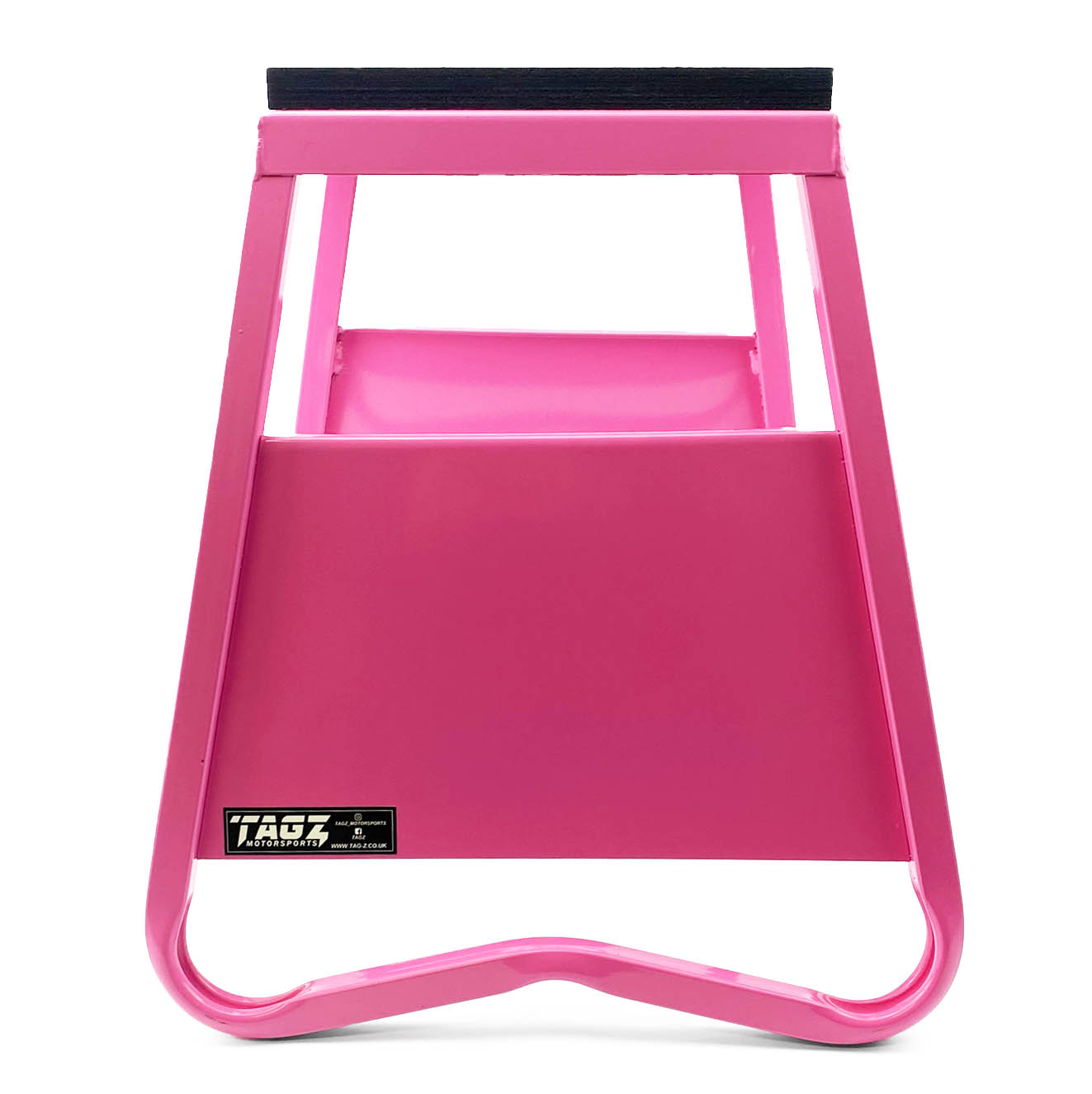 HEAVY DUTY STEEL BOX STAND MX, LARGE / 430mm HIGH MX STAND, THIS STAND DOESN'T COME WITH THE MOTO STICKER NOW