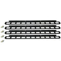 STEEL FOLDING RAMP BOLT ON SIDES BLACK PACK OF 4