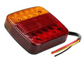 TRAILER TAILLIGHT BRAKE INDICATOR 20 LED 107x102x30mm 12V