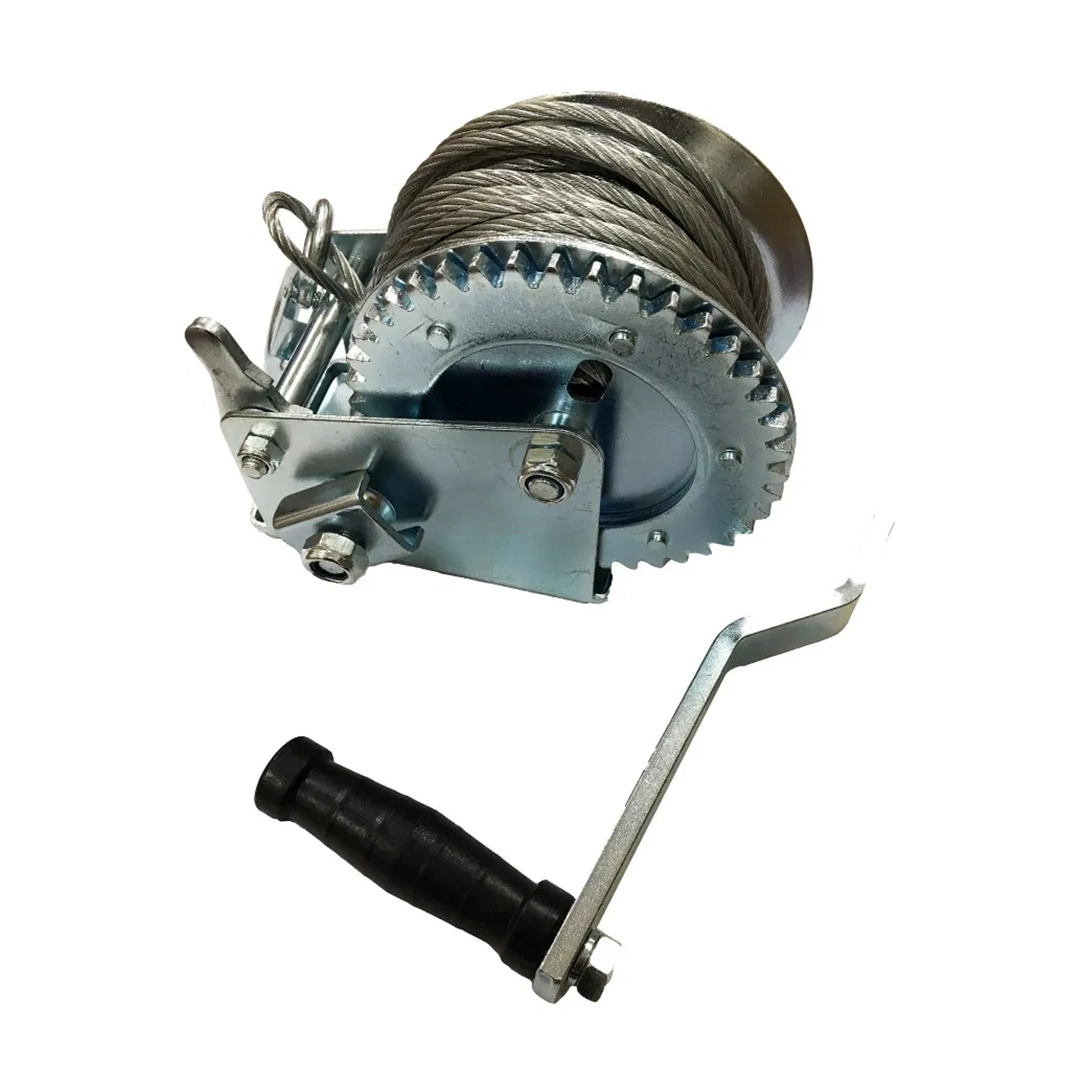 BOAT WINCH 1200lb 20m ROPE 5mm DIAMETER - TOOLZONE KDPTD023