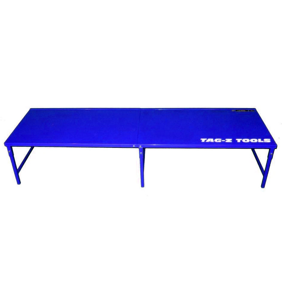 MOTORCYCLE WORKBENCH 440, YZ BLUE, BIKE WORK BENCH, 42kg FREIGHT CHARGE L115xH20xW70cm
