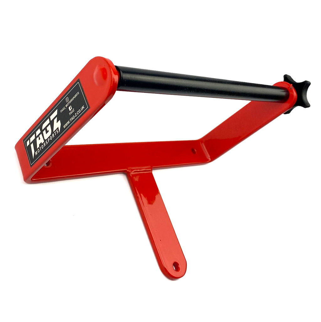 H/D FIXED ROLL HOLDER + 1 ROLL, RED