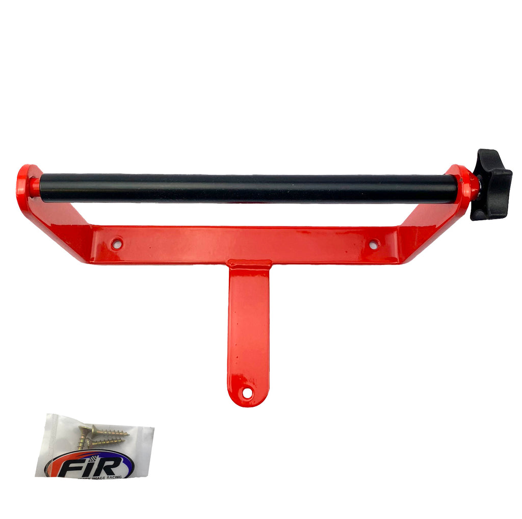 H/D FIXED ROLL HOLDER + 1 ROLL, RED