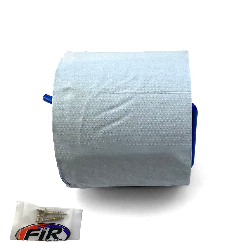 L/D FIXED ROLL HOLDER + 1 ROLL, BLUE