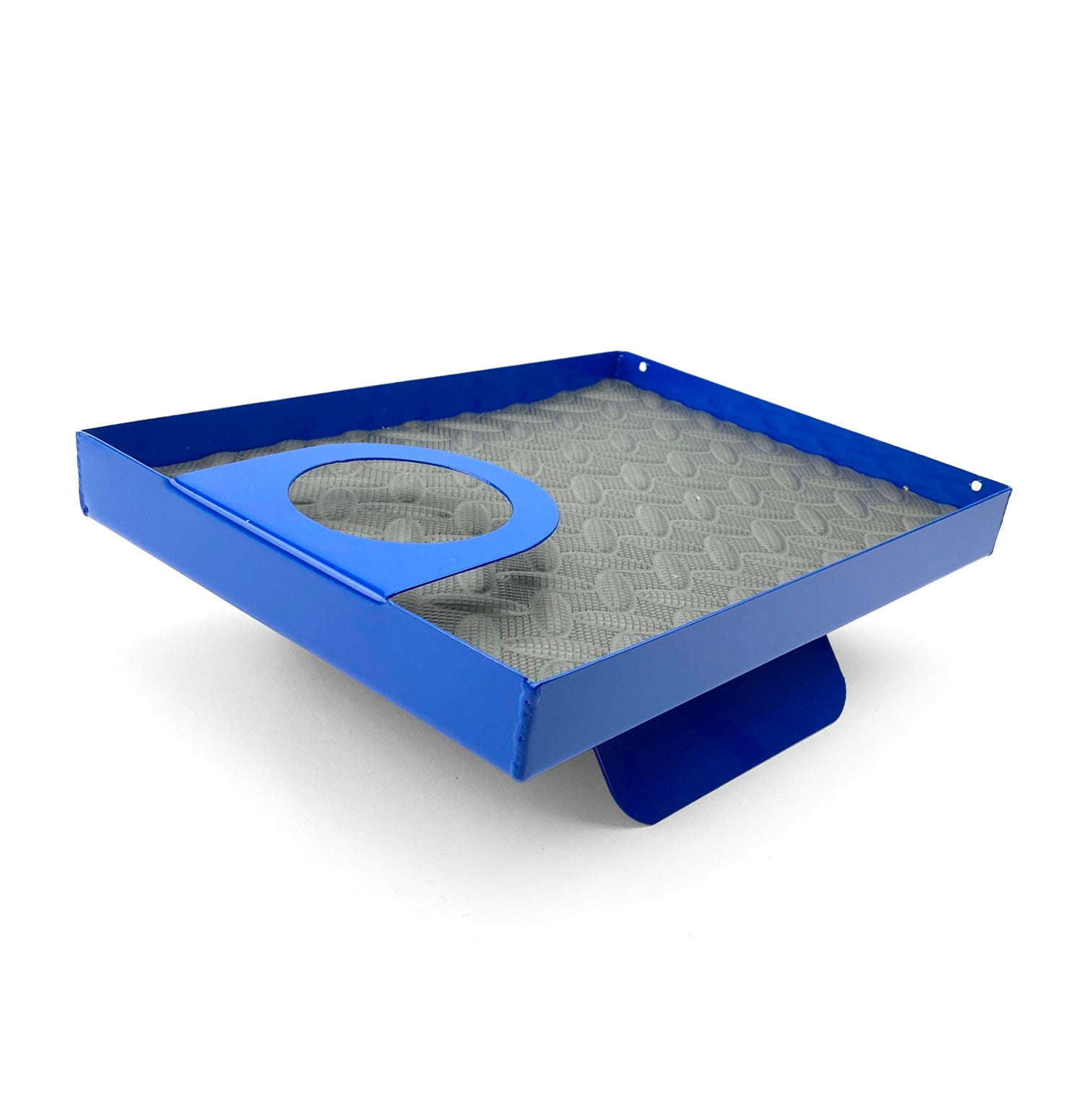 SEAT MOUNTED TOOL TRAY / HOLDER, BLUE & BLACK
