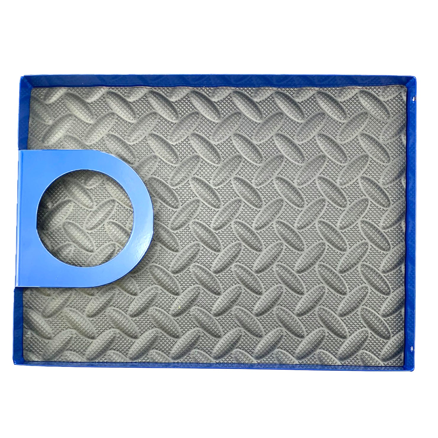 SEAT MOUNTED TOOL TRAY / HOLDER, BLUE & BLACK
