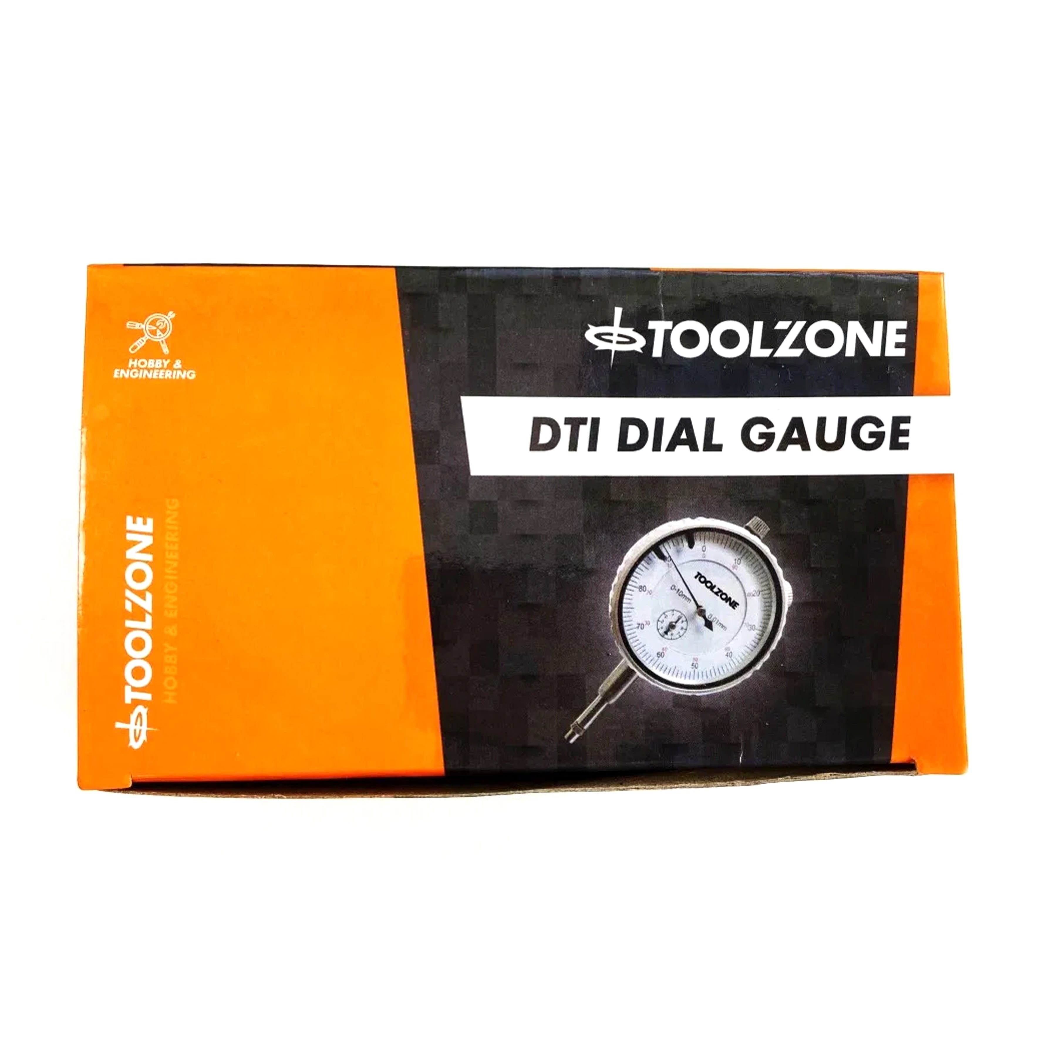 DTI DIAL GAUGE 0-10mm 0.01mm READING 57mm DIAL - TOOLZONE KDPMS083