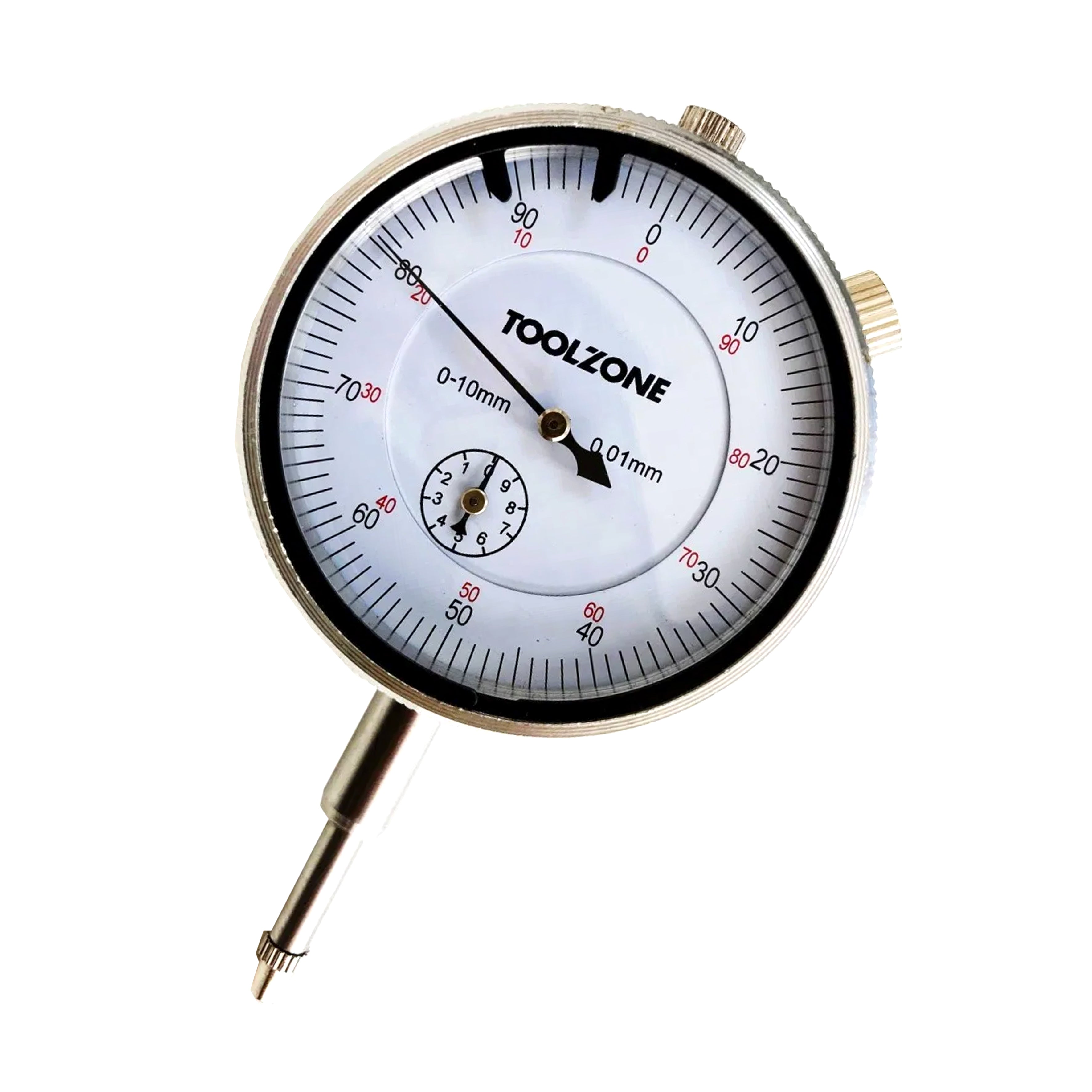 DTI DIAL GAUGE 0-10mm 0.01mm READING 57mm DIAL - TOOLZONE KDPMS083