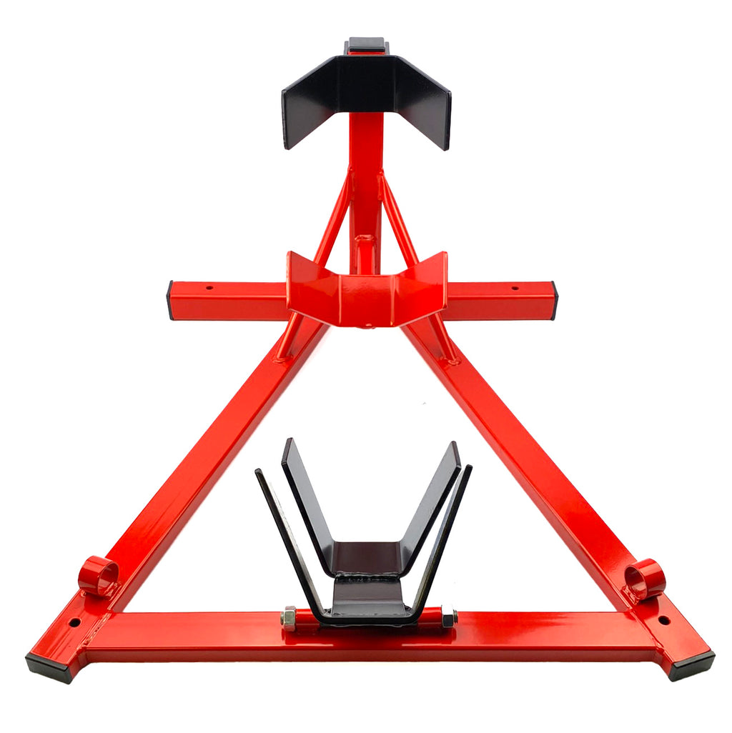 ROLL ON WHEEL CHOCK RED/BK, HEAVY DUTY ROLL ON SHOE