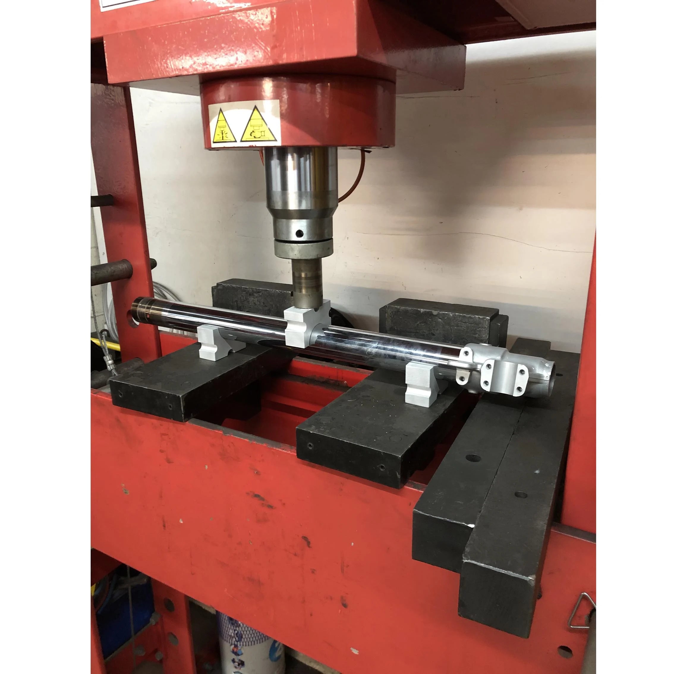 47-48 U-BLOCKS ALUMINIUM, MX FORK PRESS ALLOY DIES REAR SHOCK SHAFT STRAIGHTENING DIES