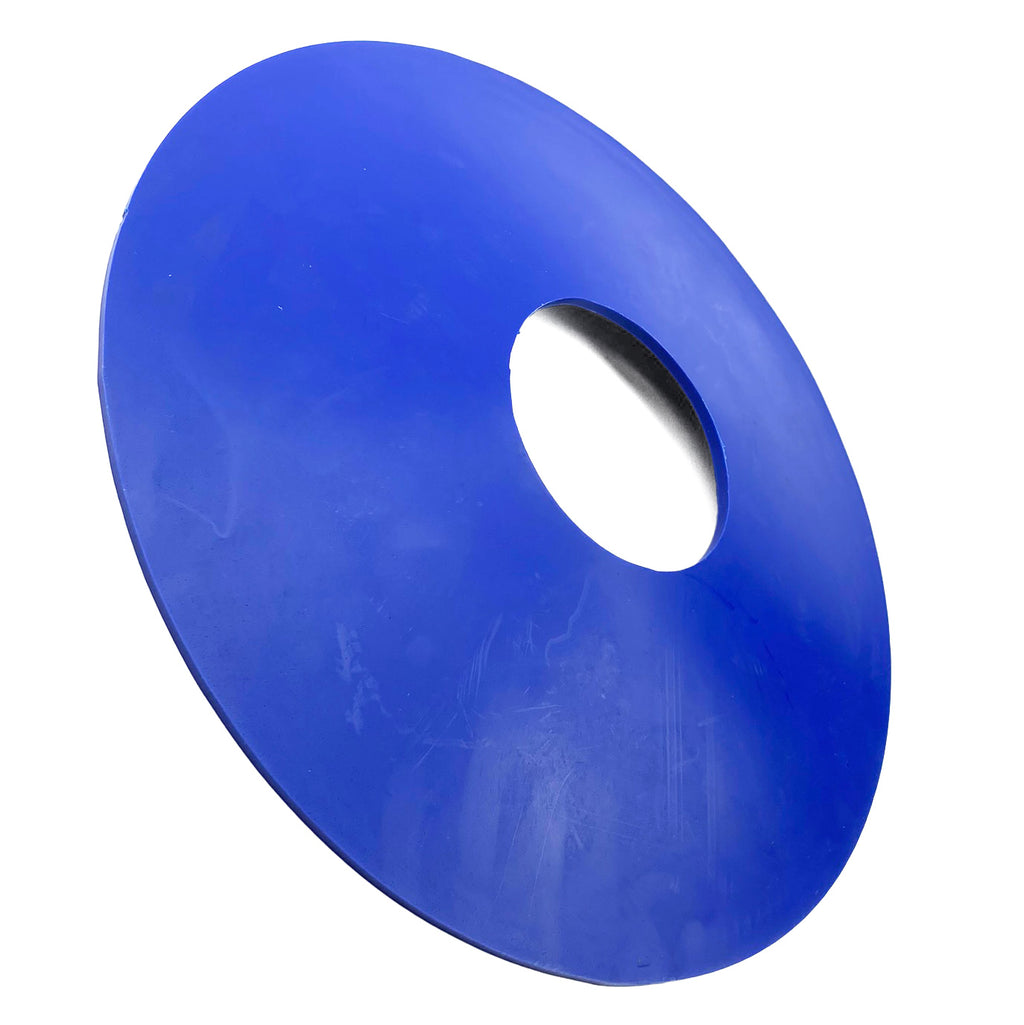 SIDECAR WHEEL DISK COVER, BLUE / UNIVERSAL FITMENT