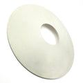 SIDECAR WHEEL DISK COVER, WHITE / UNIVERSAL FITMENT