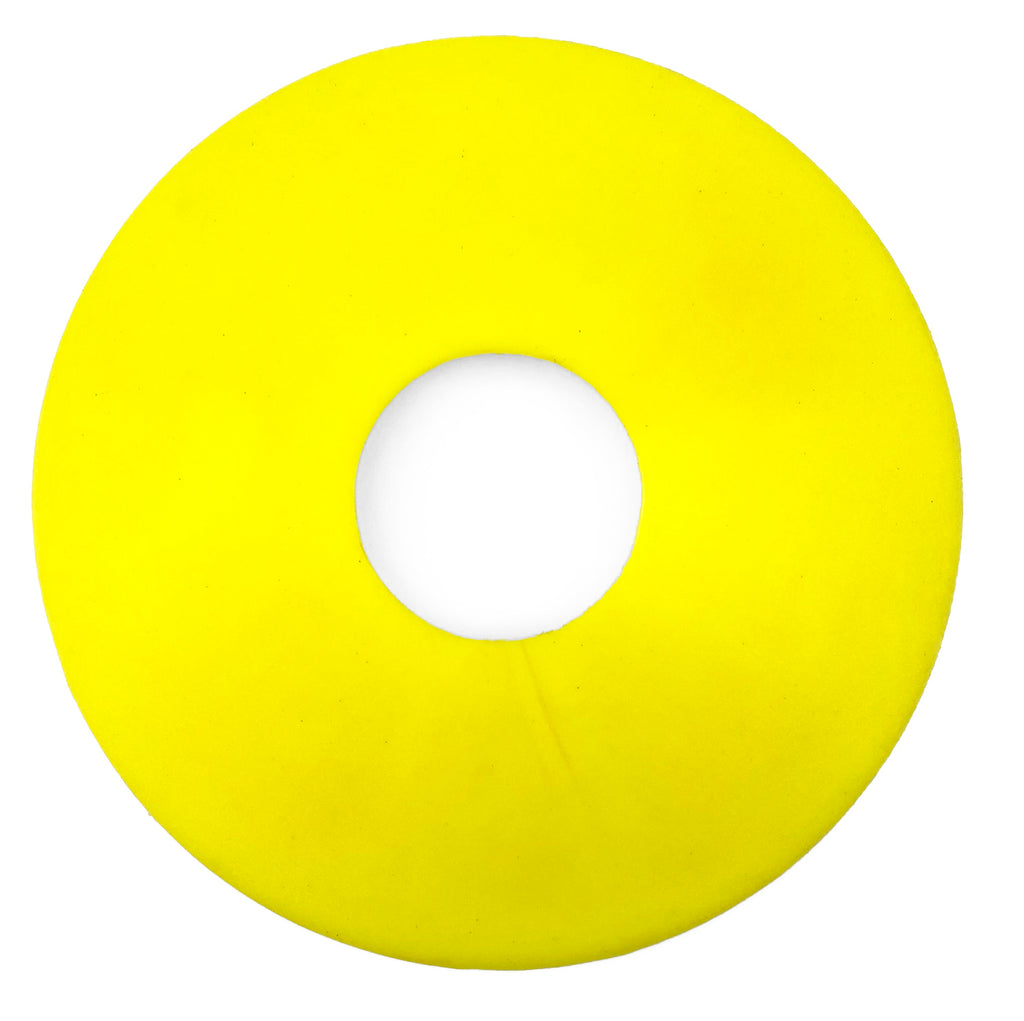 SIDECAR WHEEL DISK COVER, YELLOW / UNIVERSAL FITMENT