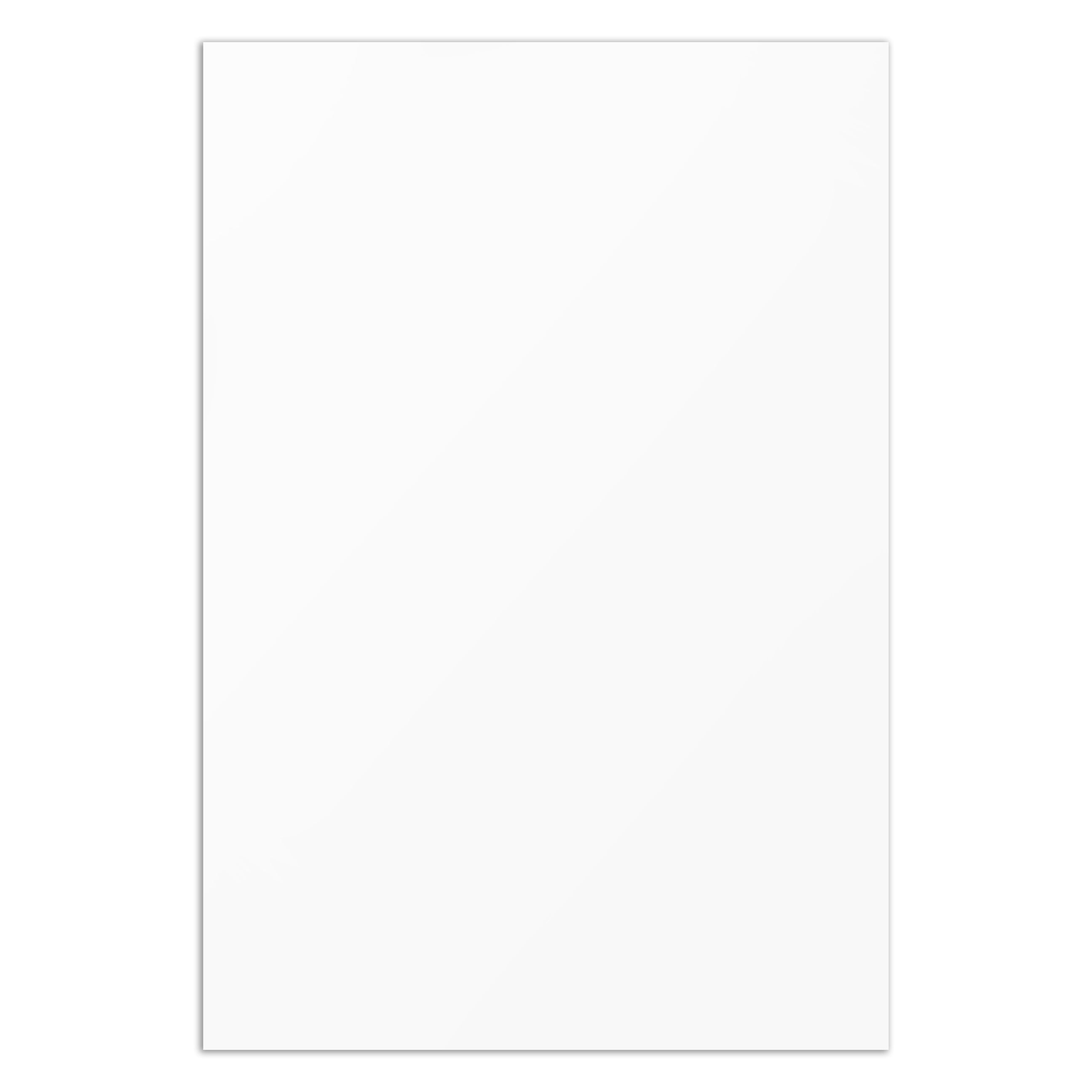 SIDECAR PLASTIC SHEET COVER WHITE UNIVERSAL FITMENT - 1000mm x 1000mm x 3mm